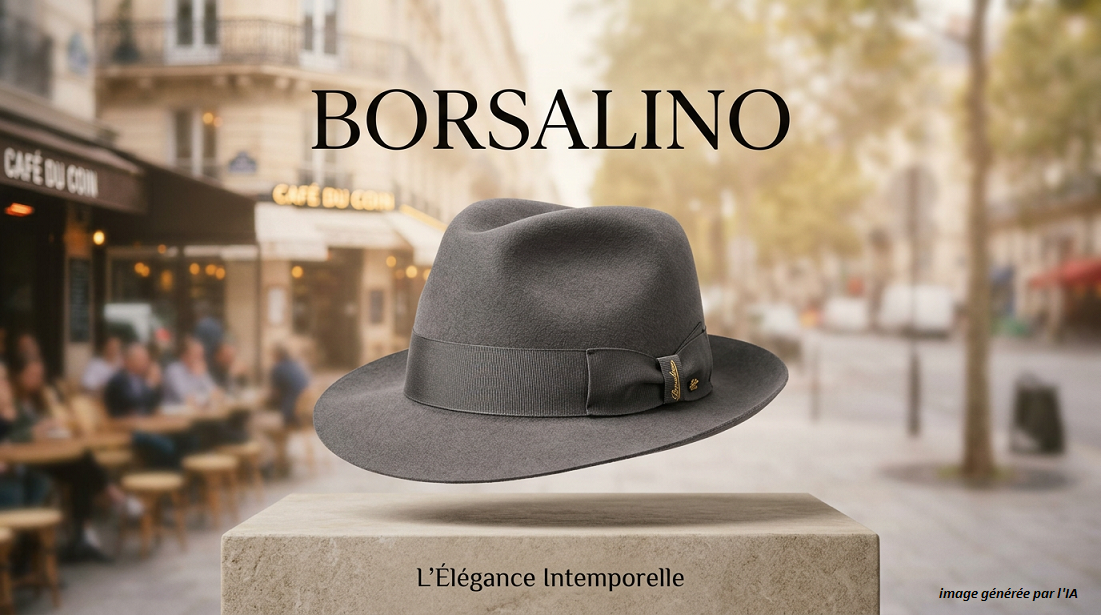 Le Borsalino : un chapeau emblématique et intemporel