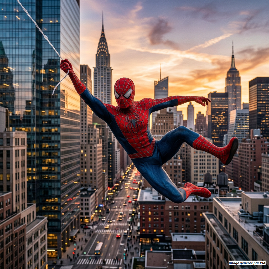 Spiderman un tout petit peu d&rsquo;histoire…
